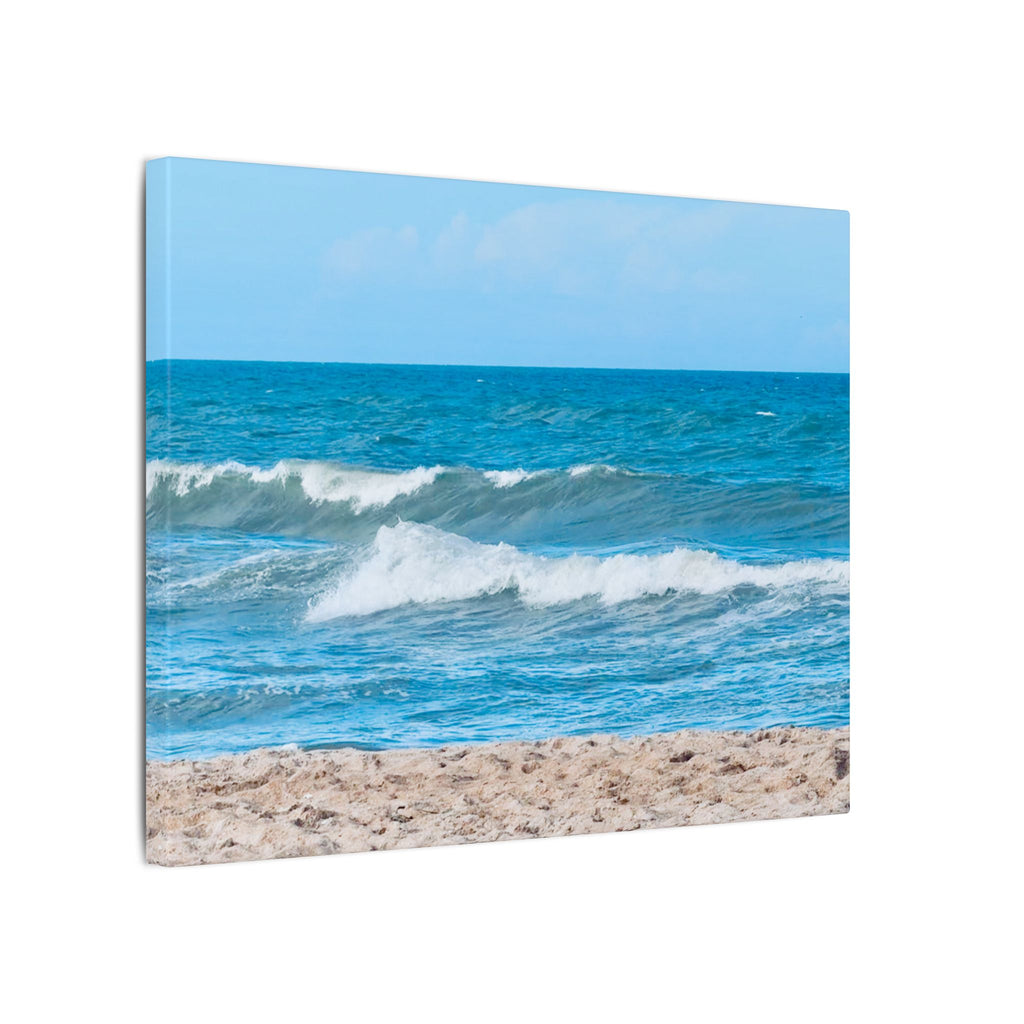 Canvas Print: Ormond Beach - Waves