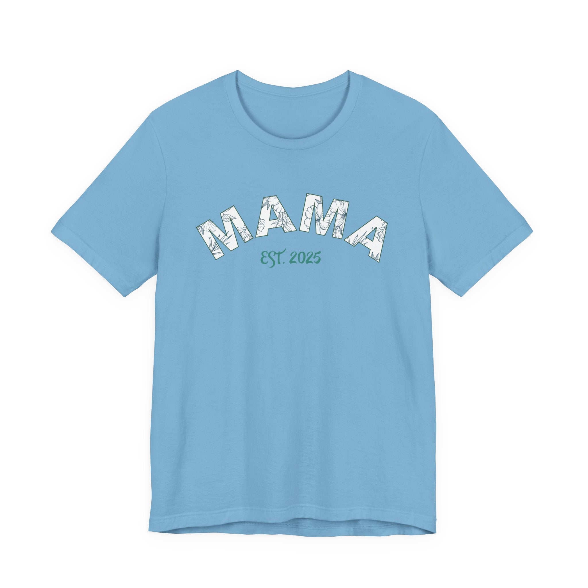 Teeshirt: Mama EST. 2025 - Green Logo
