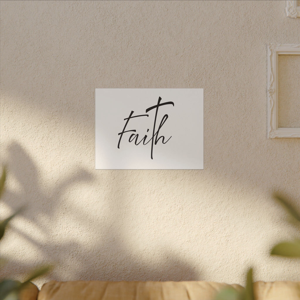 Canvas Wall Art: Inspirational - Faith