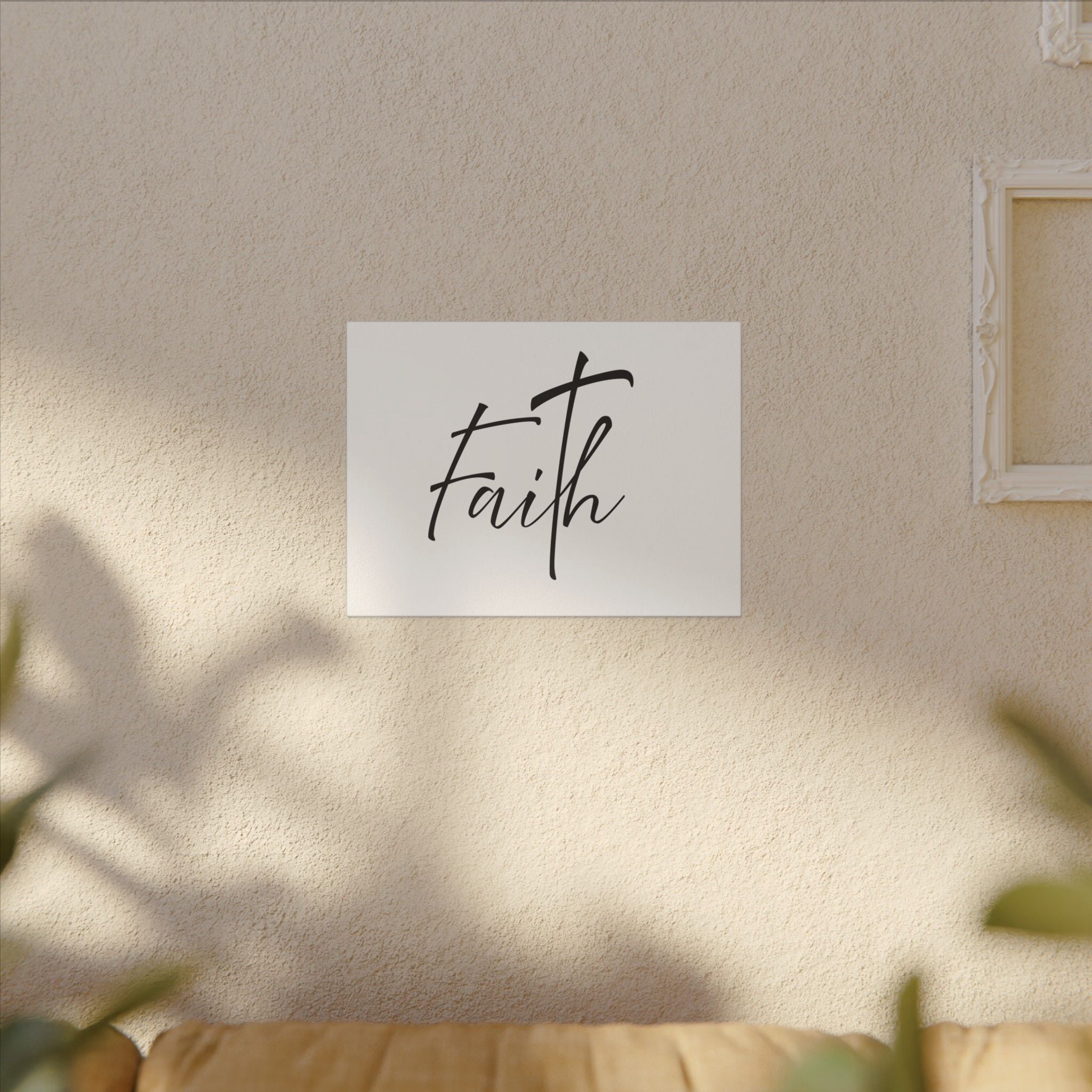 Canvas Wall Art: Inspirational - Faith