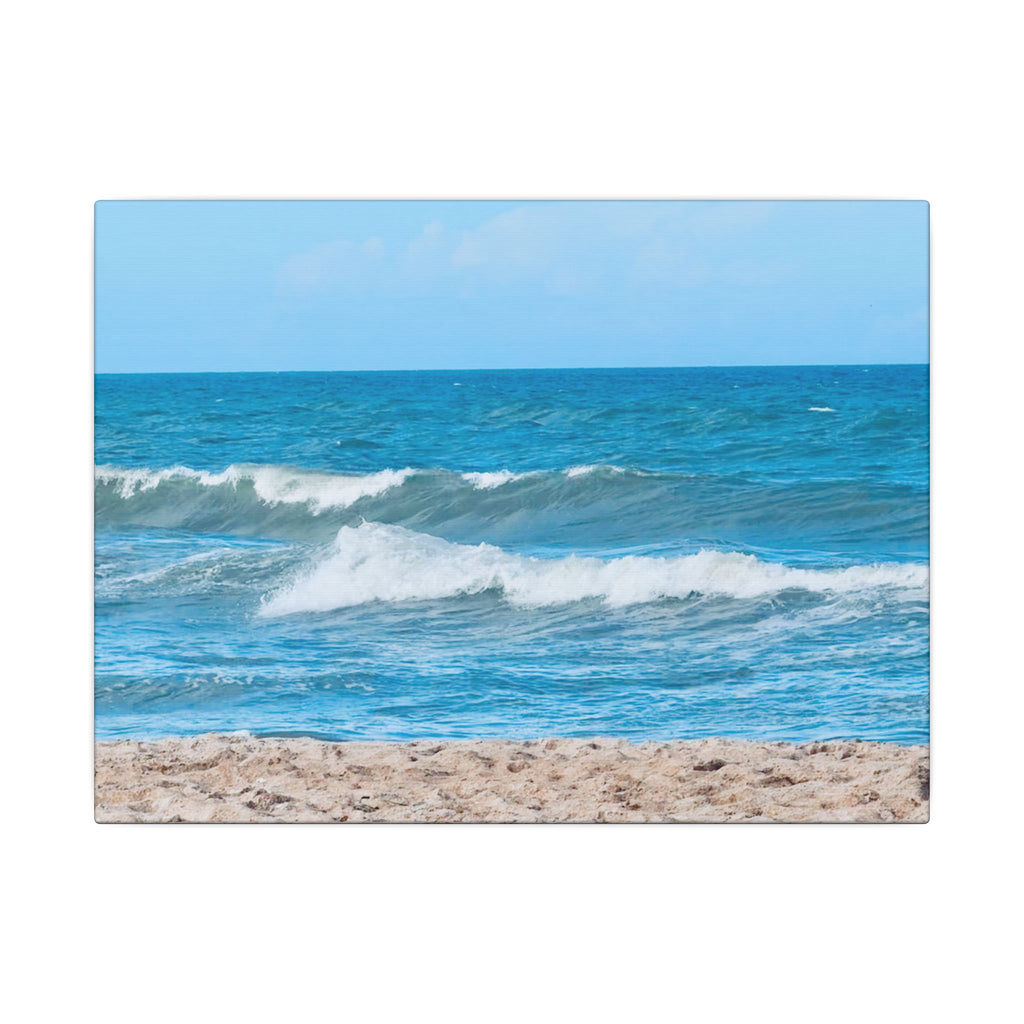 Canvas Print: Ormond Beach - Waves
