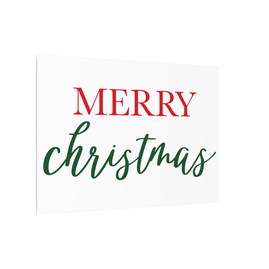 Canvas Wall Art: Holiday - Merry Christmas