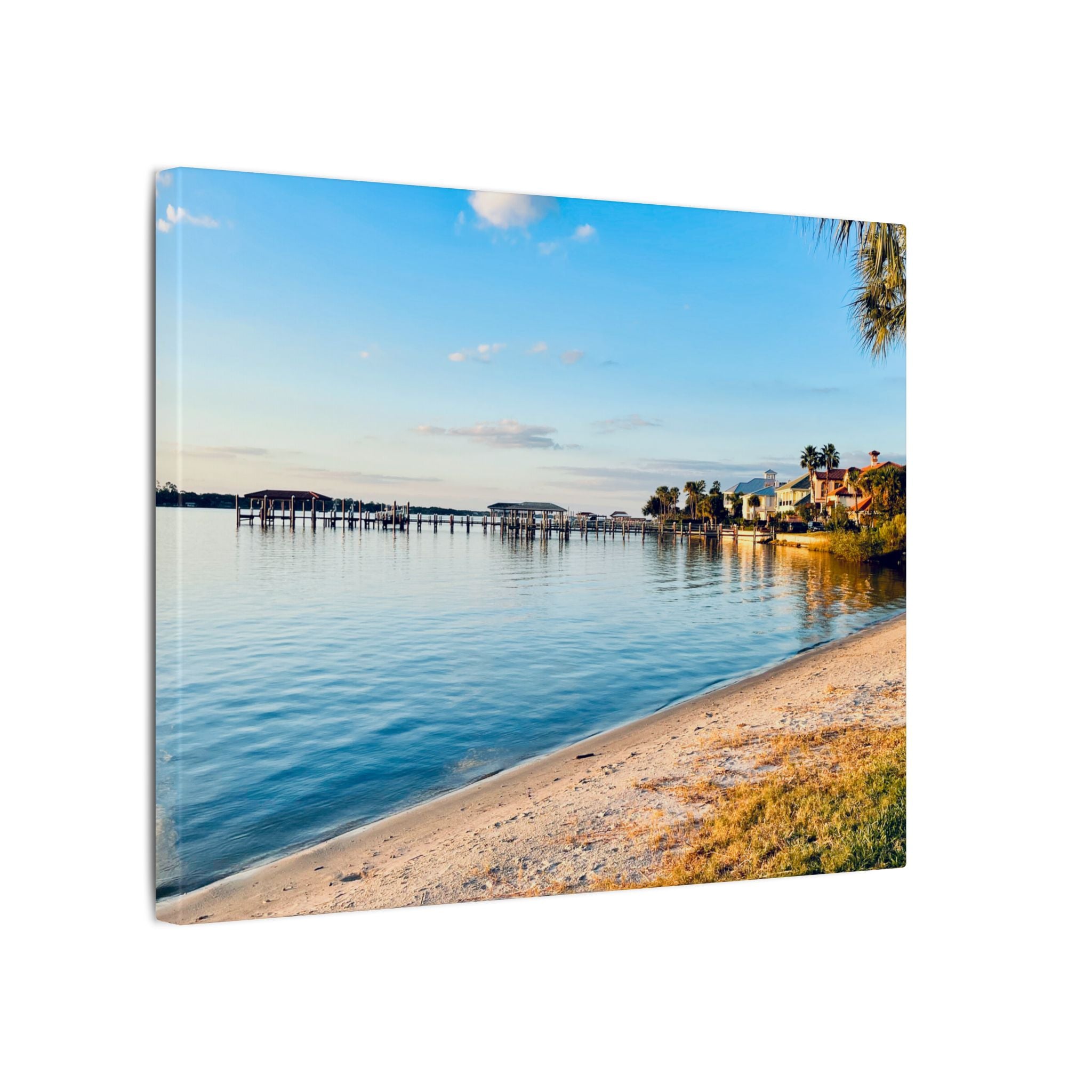 Canvas Print: Halifax River View from Fortunato Park