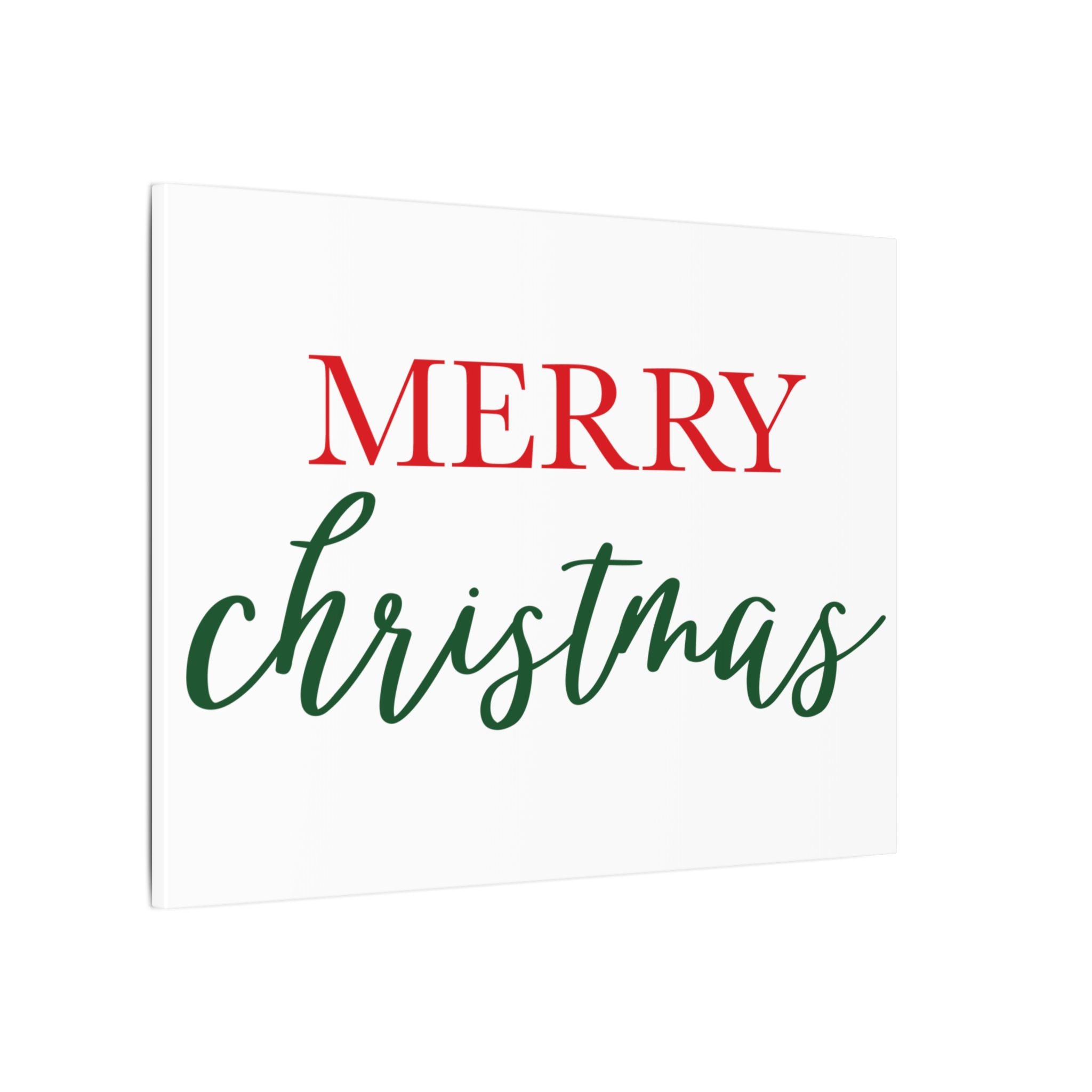 Canvas Wall Art: Holiday - Merry Christmas
