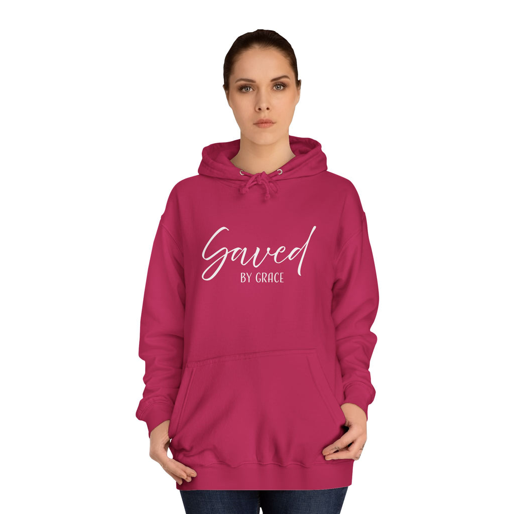 Hoodie: Inspirational - Saved by Grace