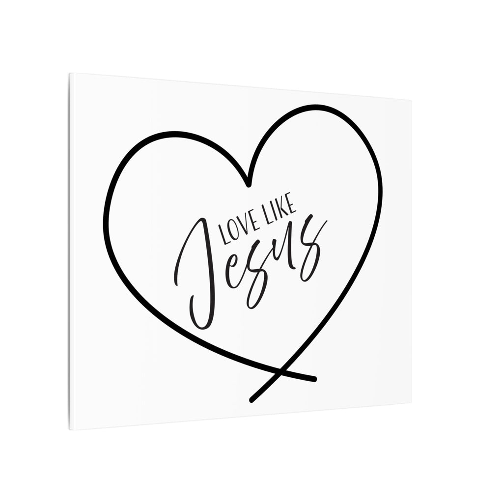 Canvas Wall Art: Inspirational - Love Like Jesus