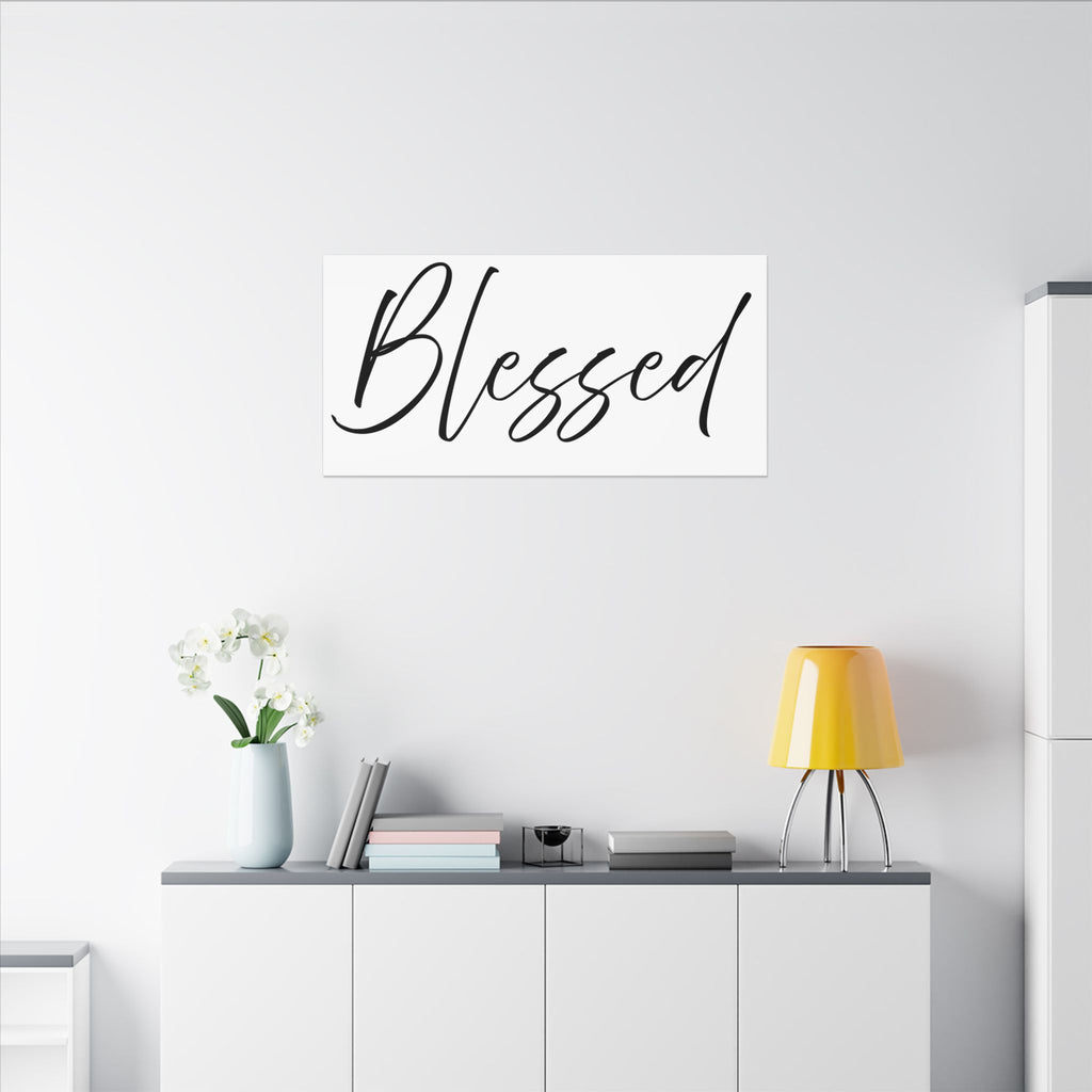 Canvas Wall Art:  Inspirational - Blessed