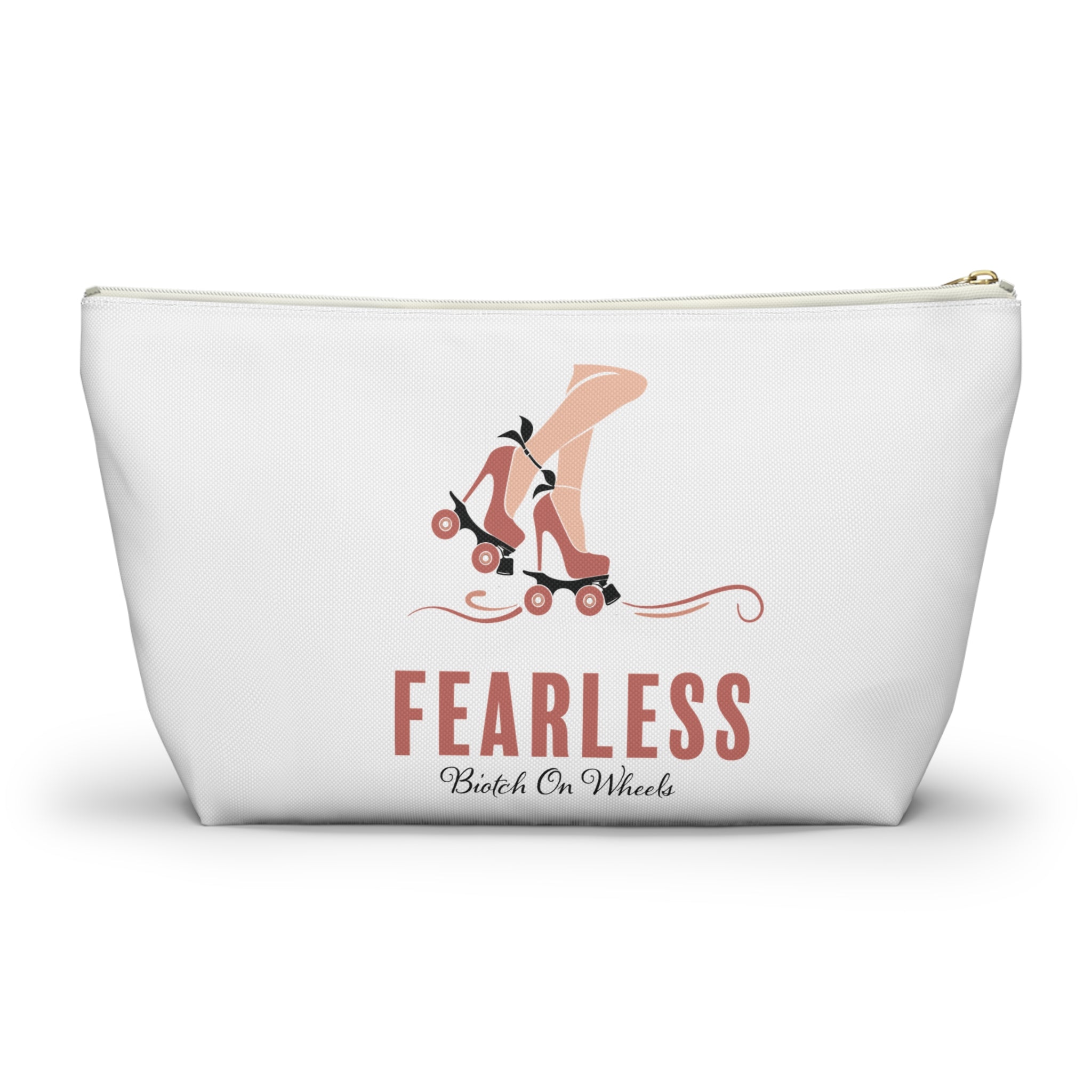 Make Up Bag: Fearless Biotch on Wheels (Color)