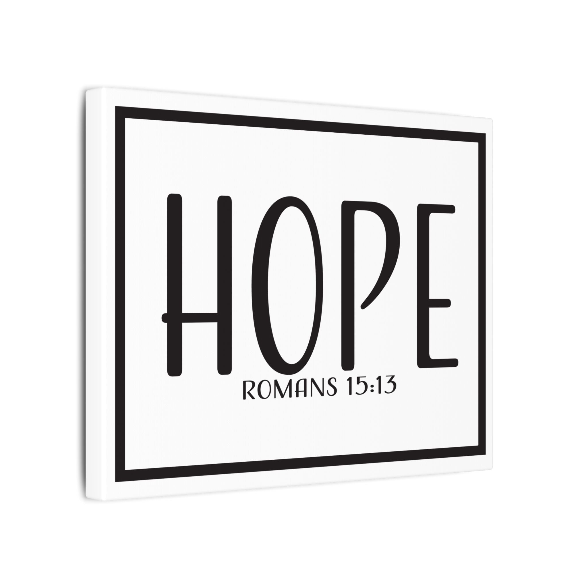 Canvas Wall Art:  Inspirational - Hope Romans 15:13