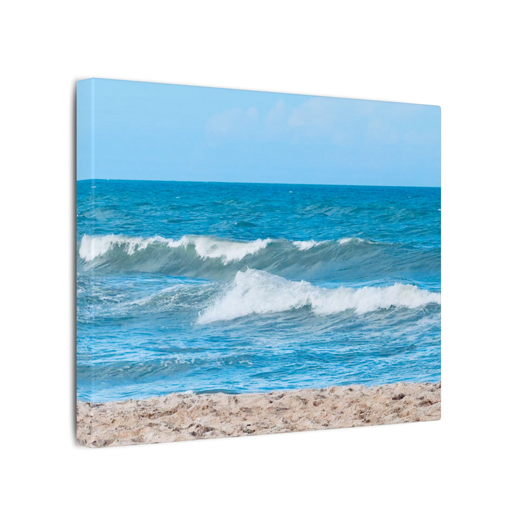 Canvas Print: Ormond Beach - Waves