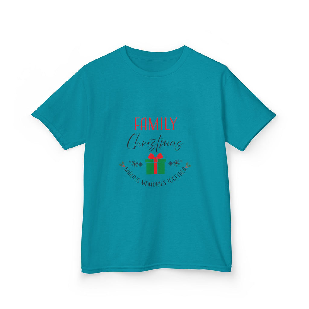 Kids Tee — “Family Christmas” Gift Holiday Shirt