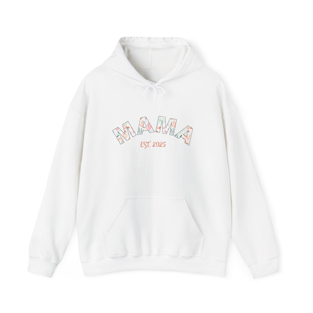 Sweatshirt: Mama EST. 2025 - Pink Logo
