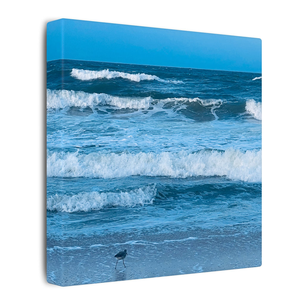 Canvas Print: Rolling Waves - Ormond-By-The-Sea