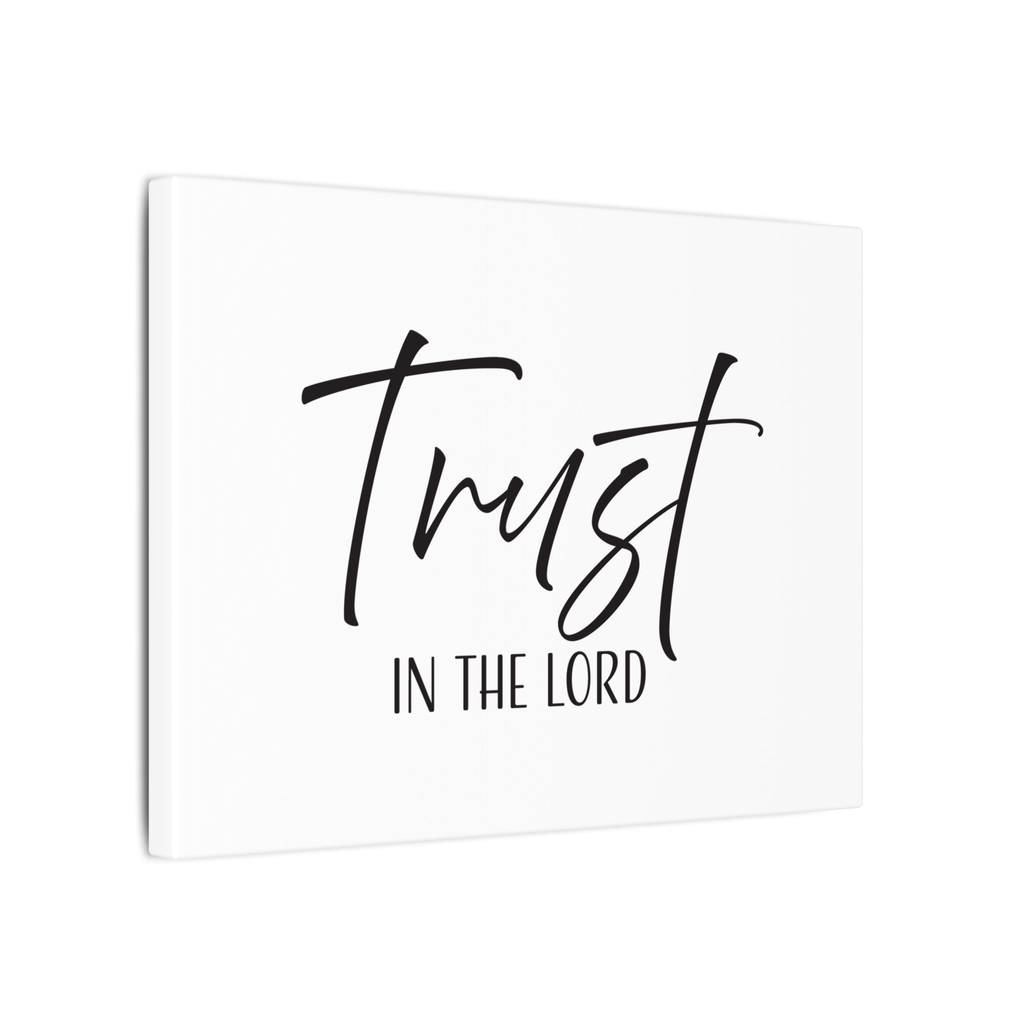 Canvas Wall Art:  Inspirational - Trust in the Lord