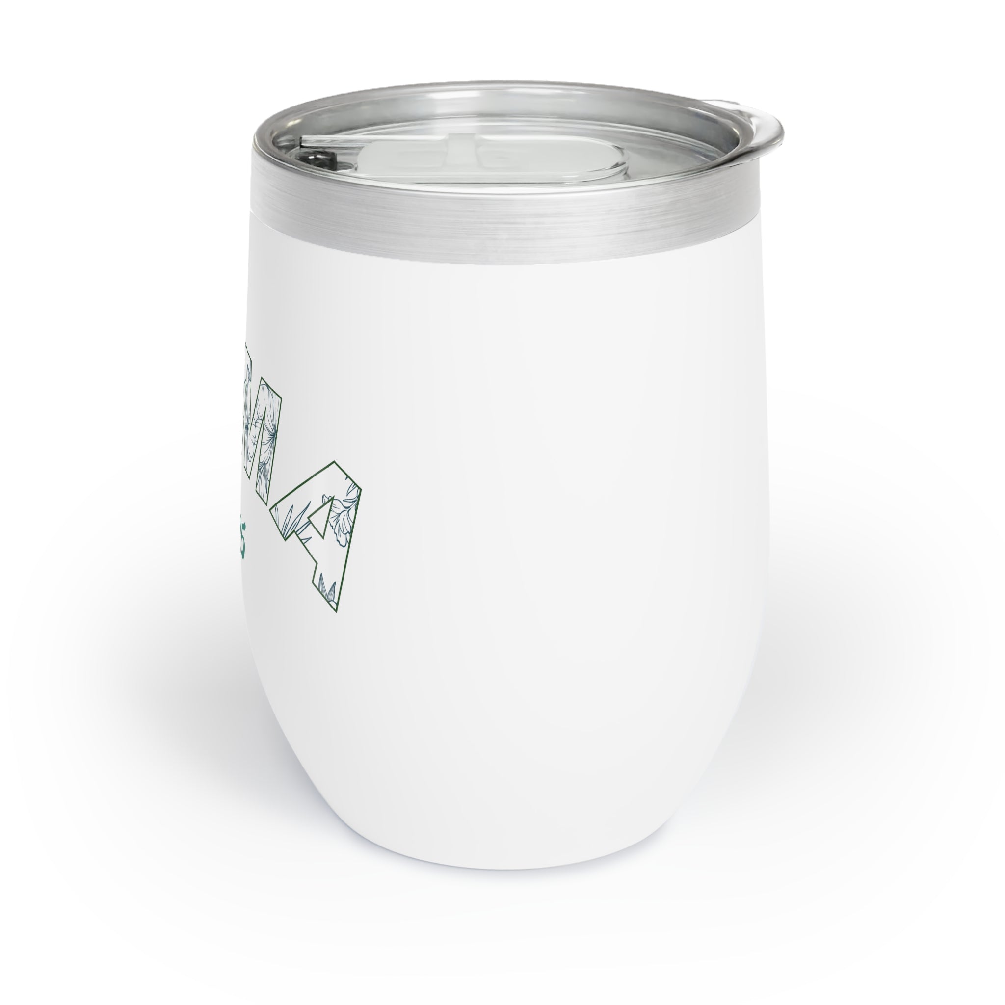 Wine Tumbler: Mama EST. 2025 - Green Logo