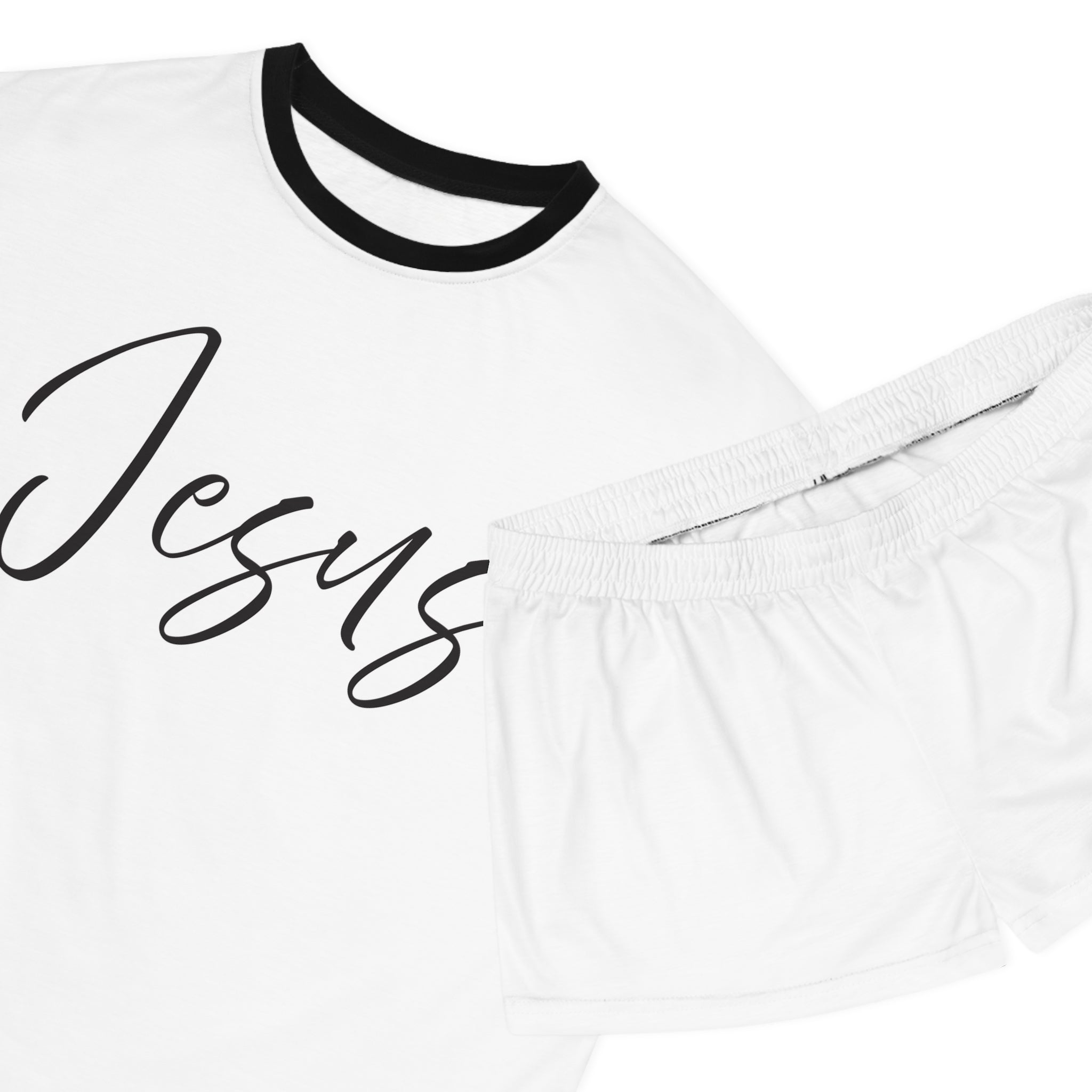 Short Pajama Set: Inspirational - Jesus
