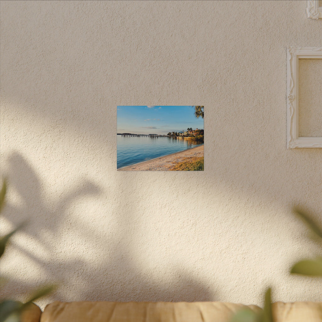Canvas Print: Halifax River View from Fortunato Park