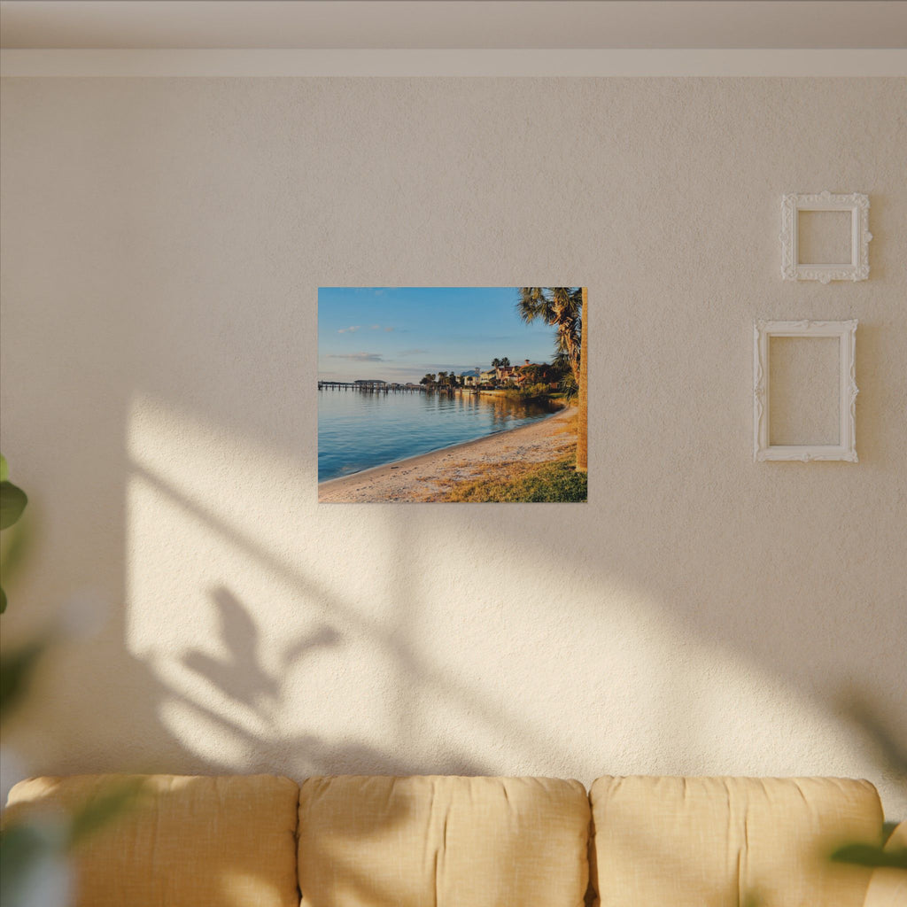 Canvas Print: Halifax River View from Fortunato Park