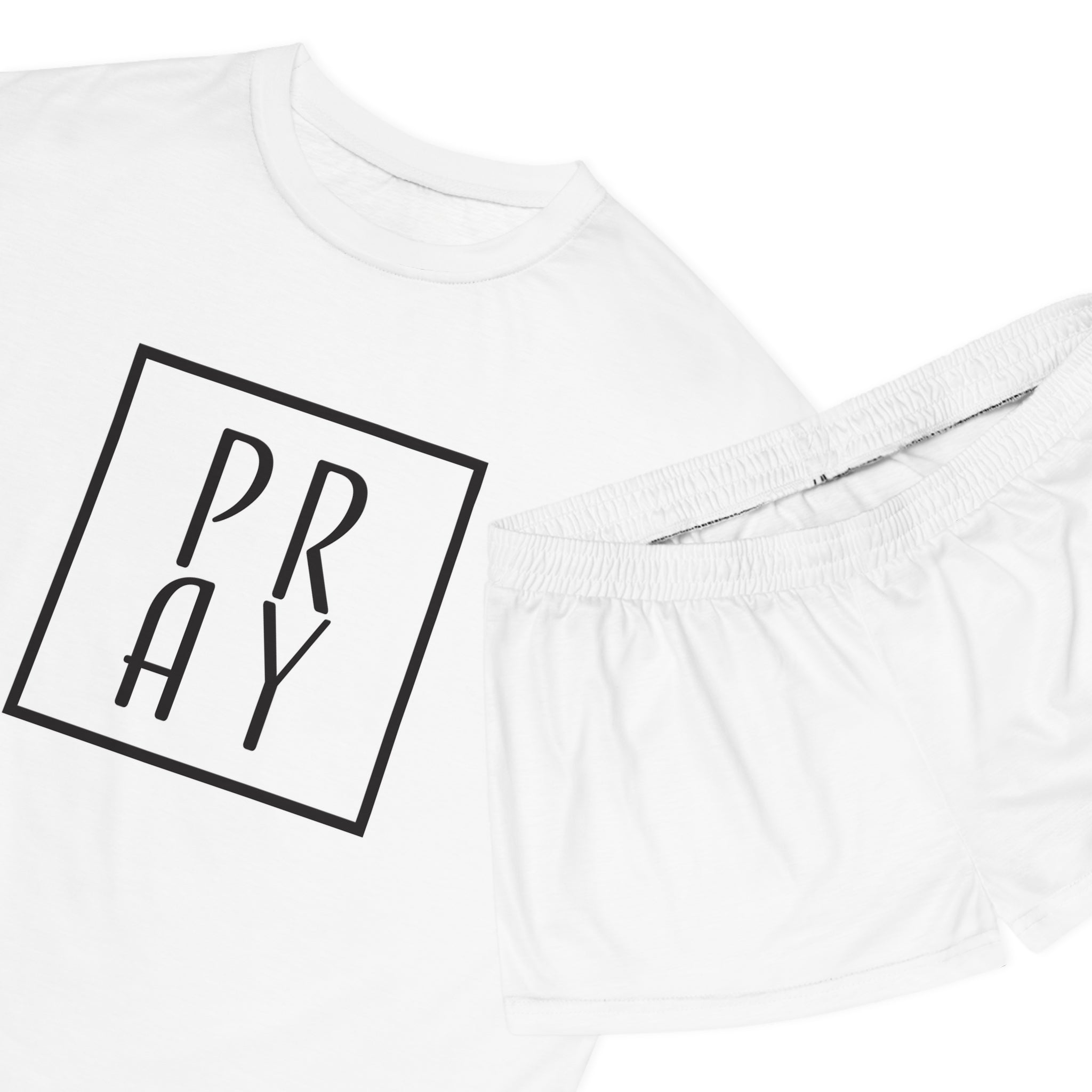 Short Pajama Set: Pray