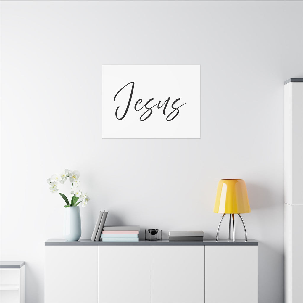 Canvas Wall Art:  Inspirational - Jesus