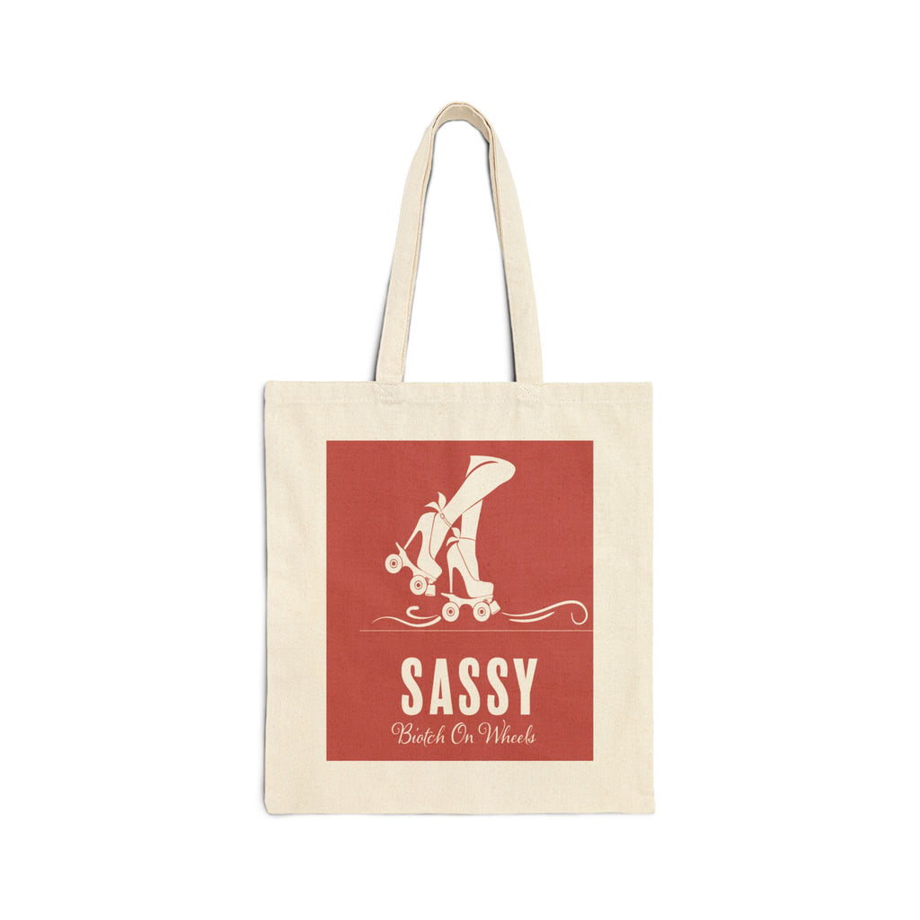Tote Bag: Sassy Biotch On Wheels