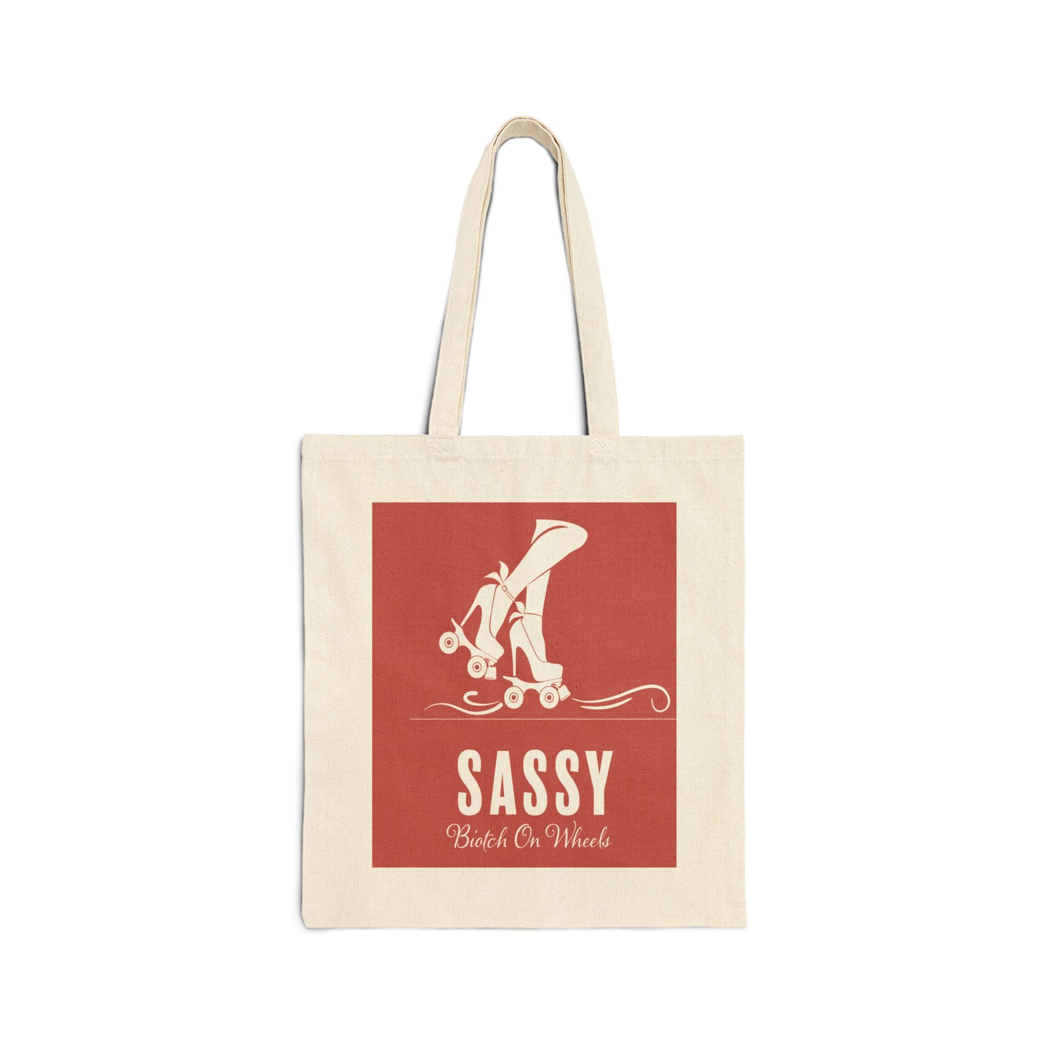 Tote Bag: Sassy Biotch On Wheels