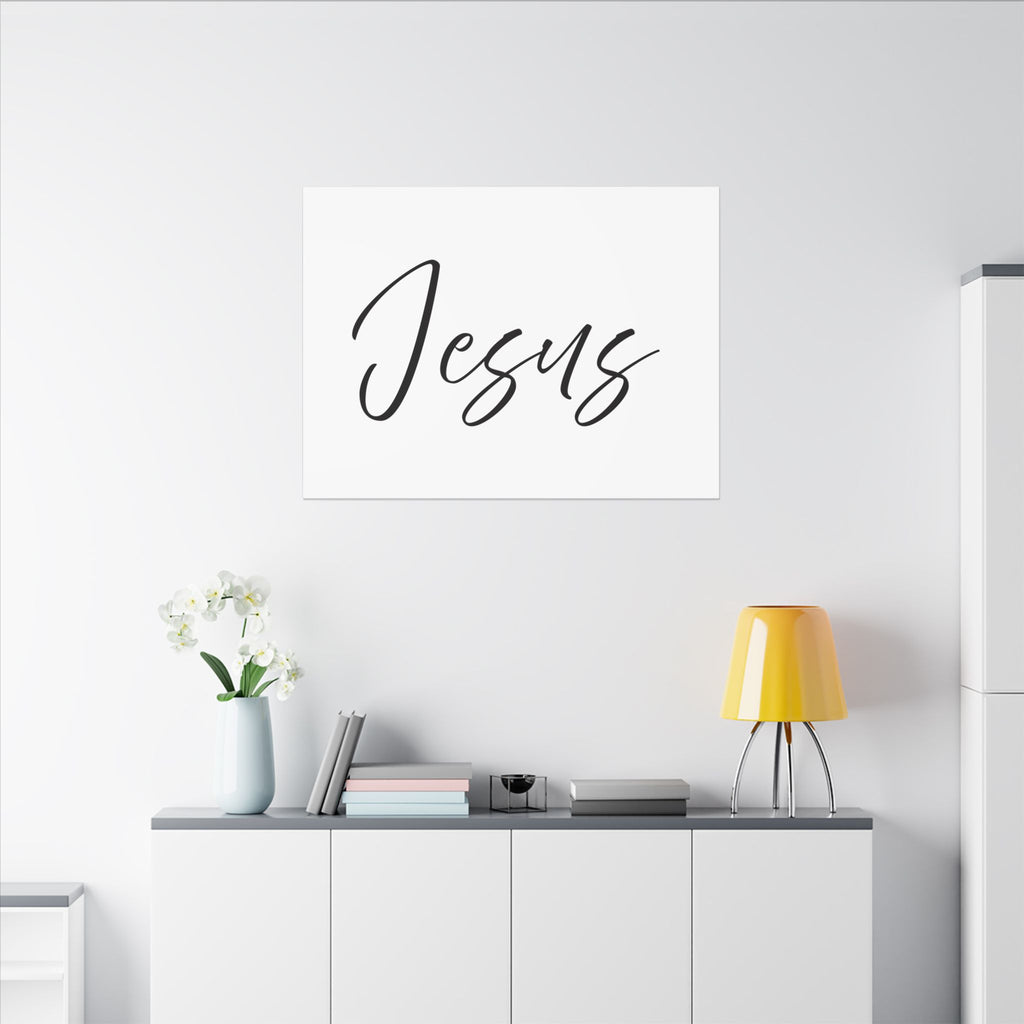 Canvas Wall Art:  Inspirational - Jesus