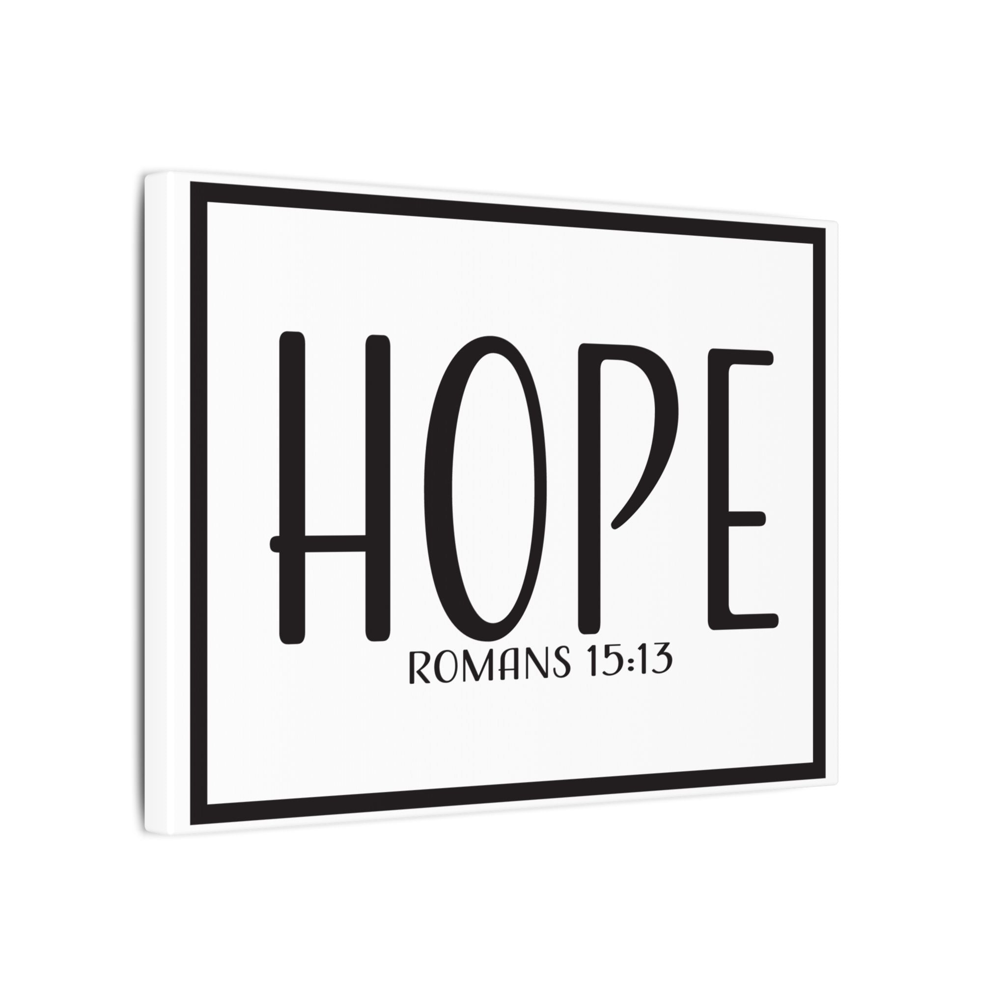 Canvas Wall Art:  Inspirational - Hope Romans 15:13