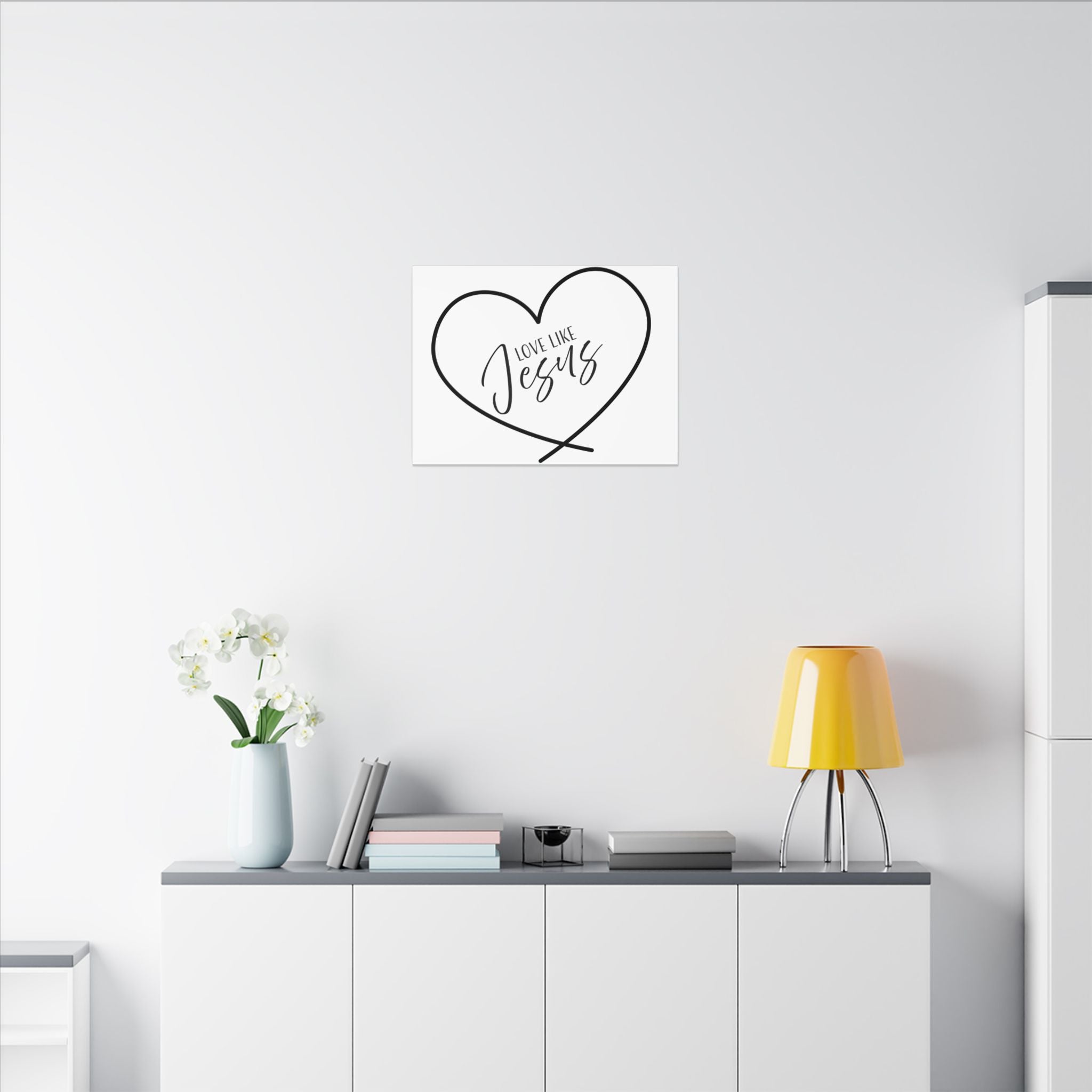 Canvas Wall Art: Inspirational - Love Like Jesus