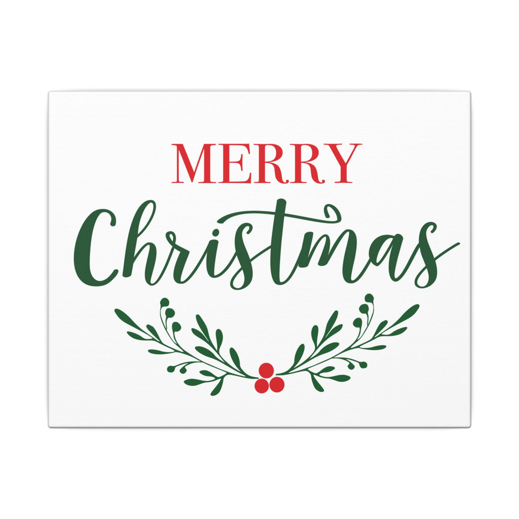 Canvas Wall Art: Holiday - Merry Christmas