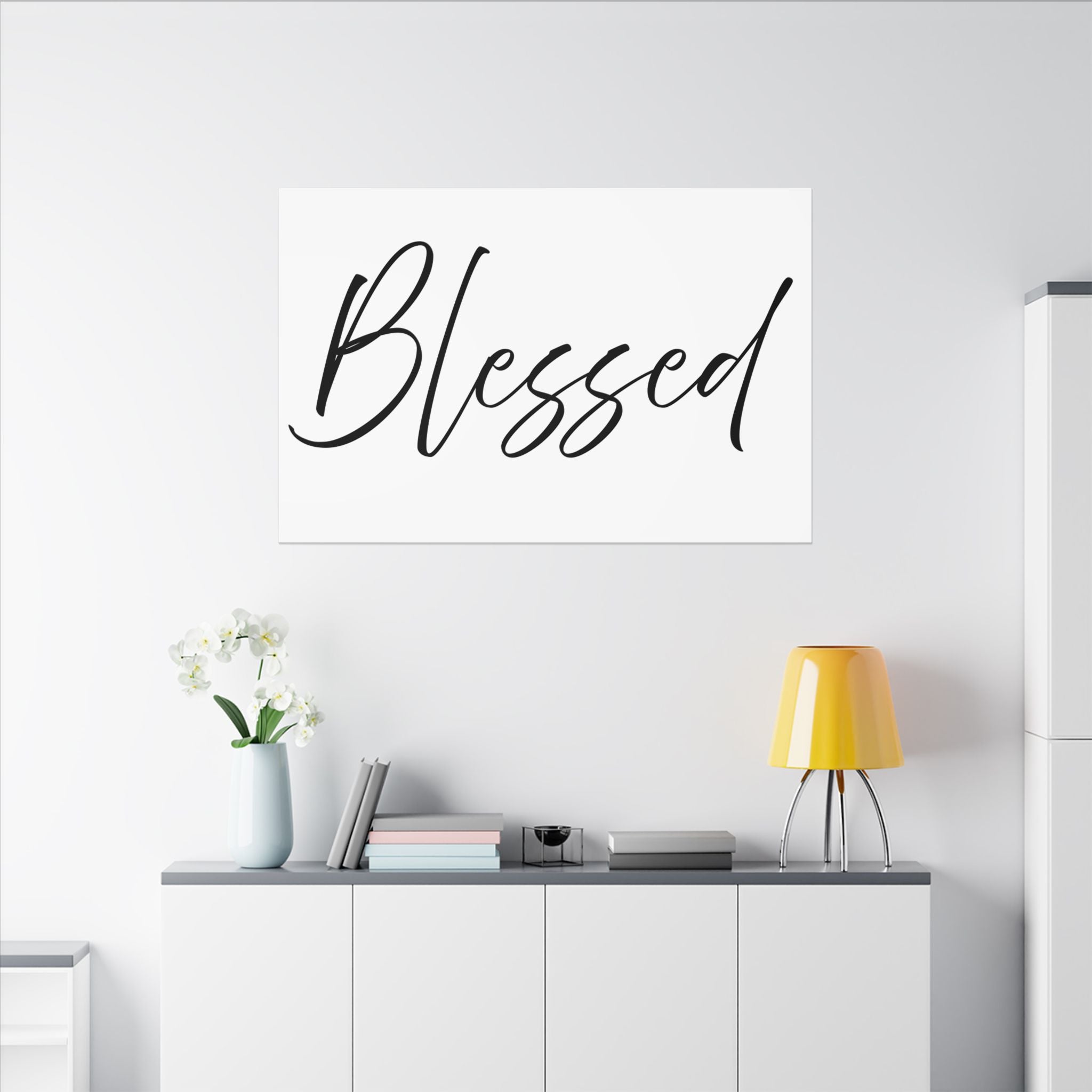 Canvas Wall Art:  Inspirational - Blessed