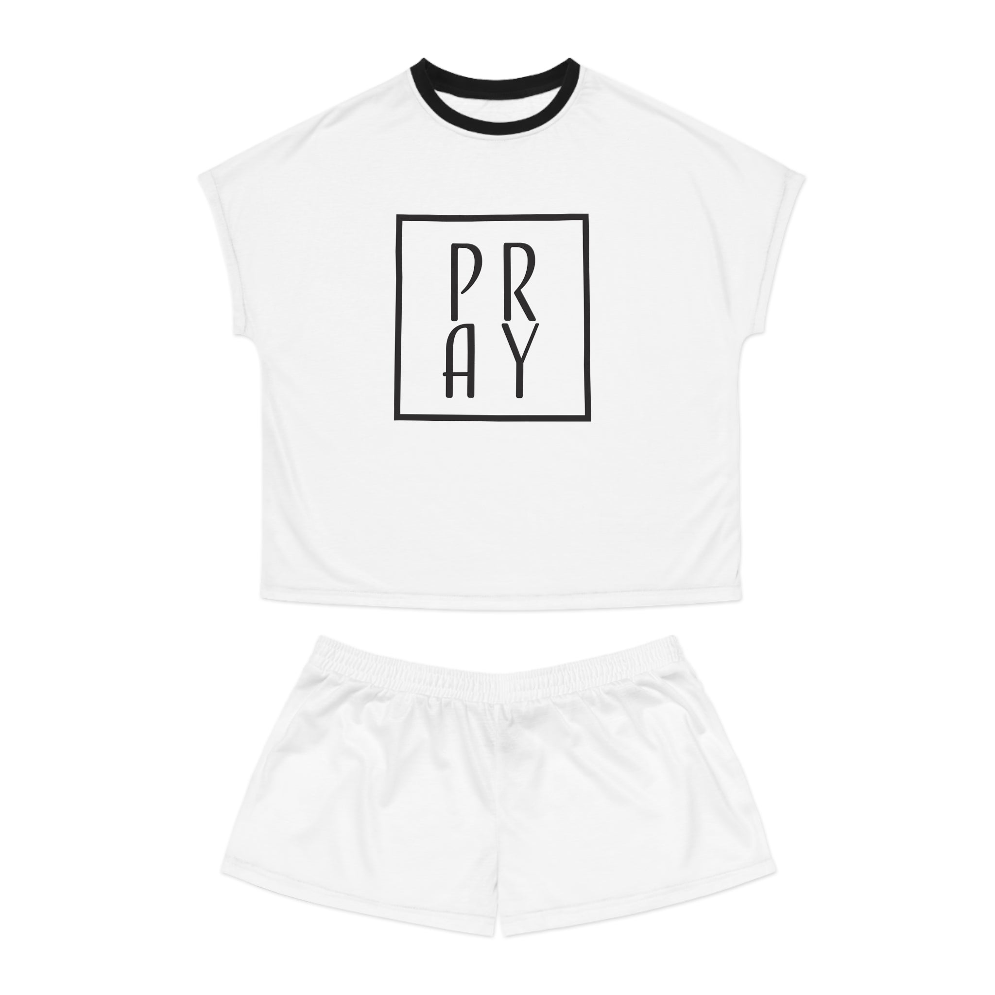 Short Pajama Set: Pray