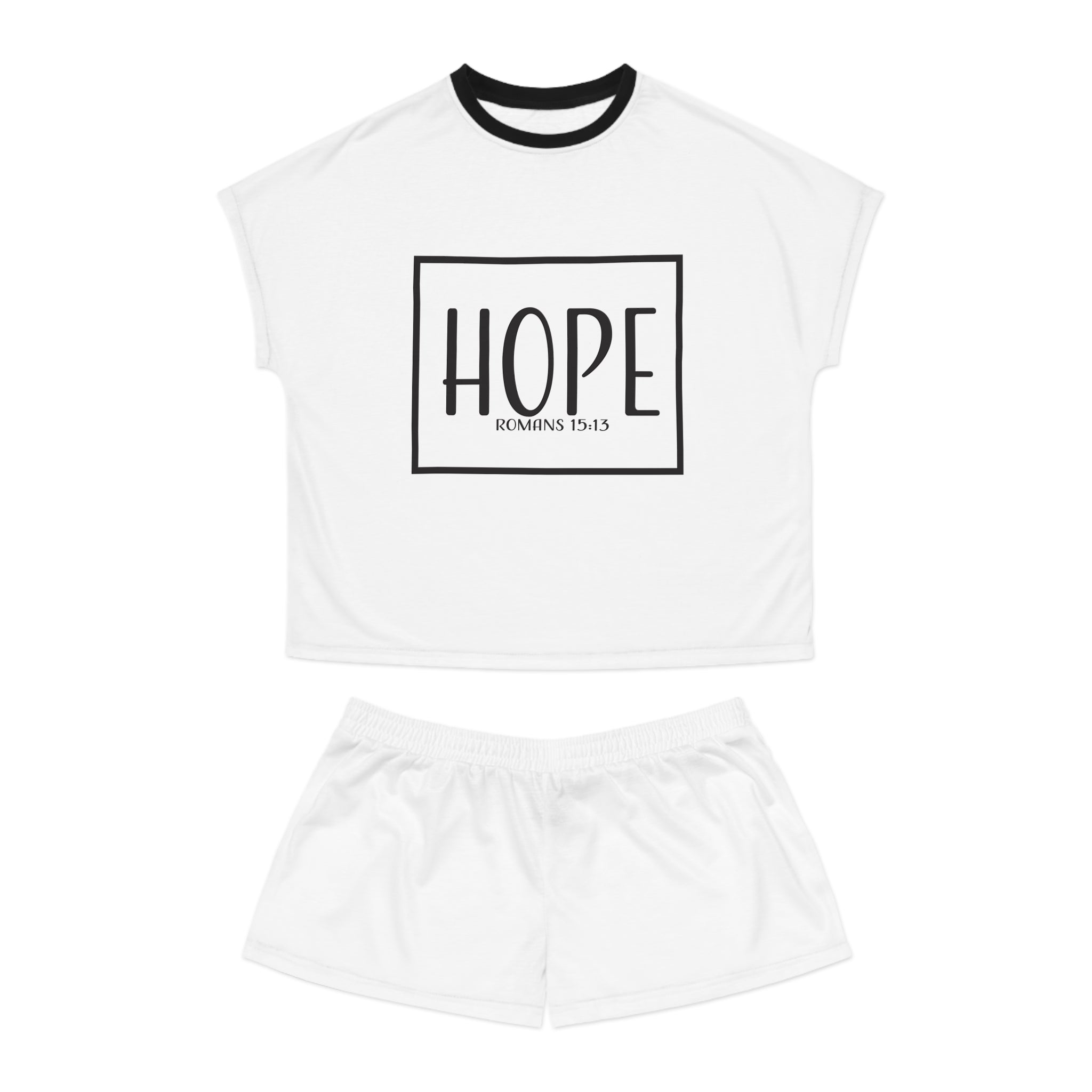 Short Pajama Set: Hope