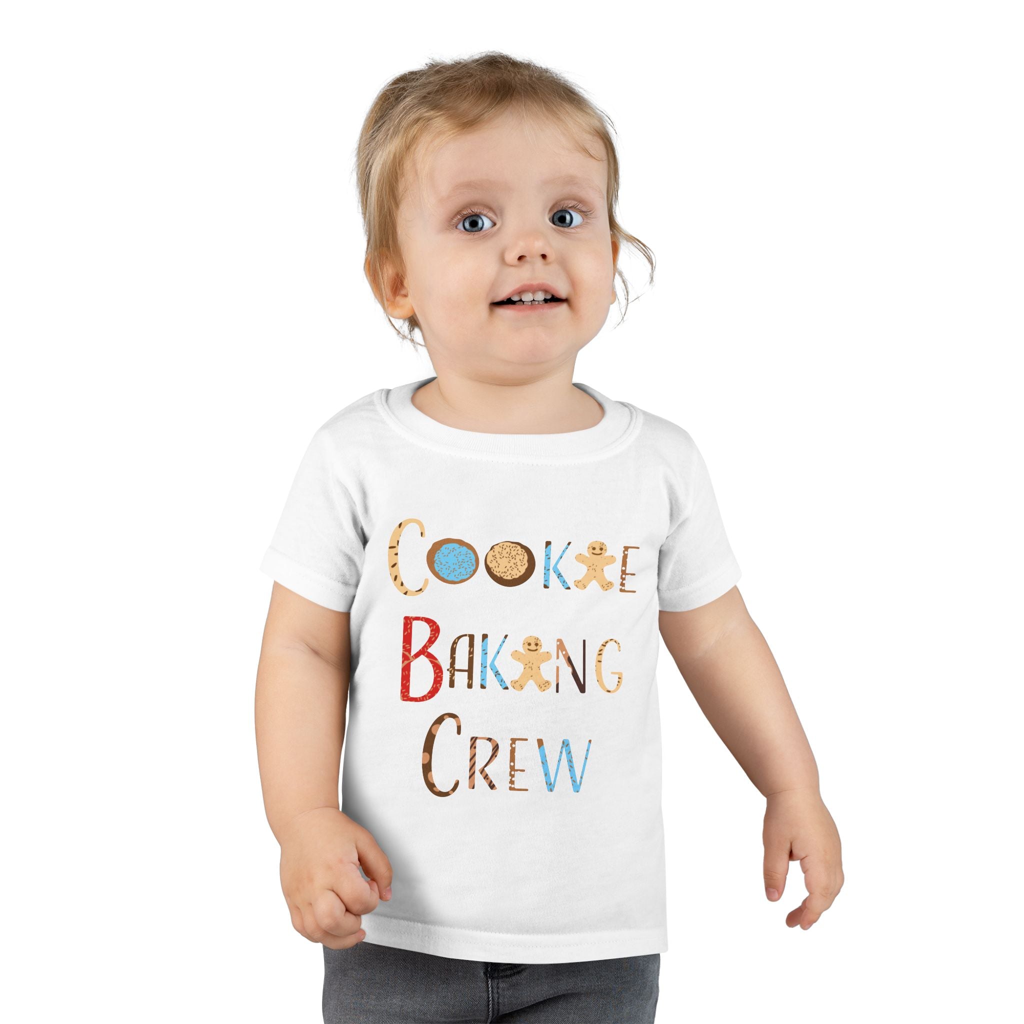 Teeshirt:  Cookie Baking Crew - Unisex (Toddler)