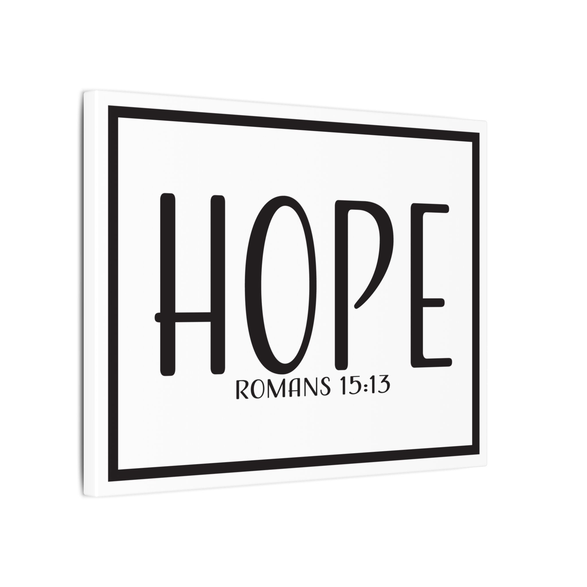Canvas Wall Art:  Inspirational - Hope Romans 15:13