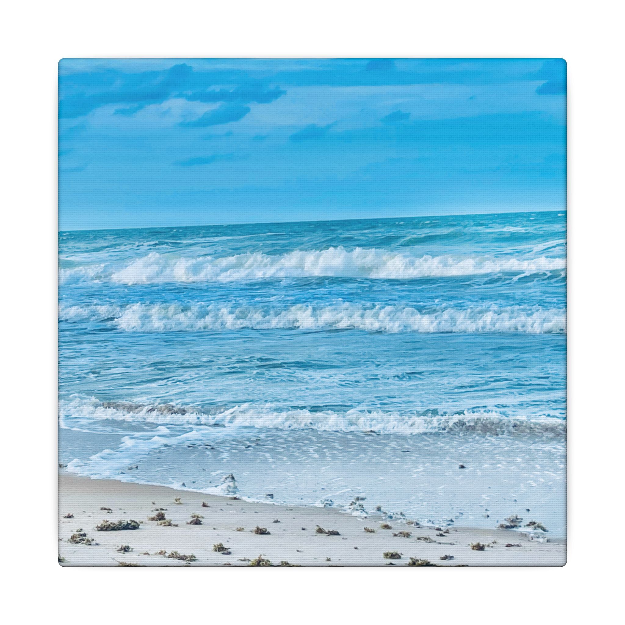 Canvas Print: Beach Day - Ormond-By-The-Sea