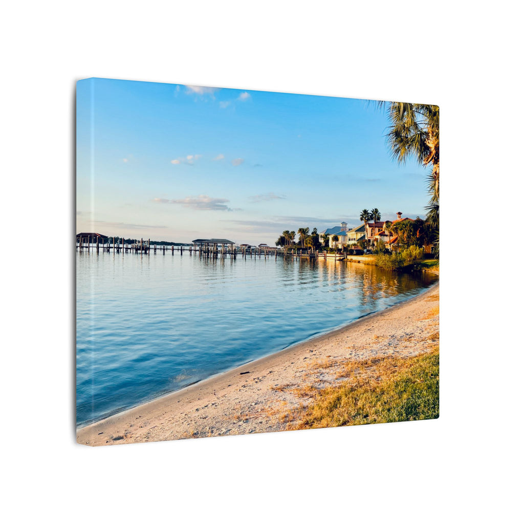 Canvas Print: Halifax River View from Fortunato Park