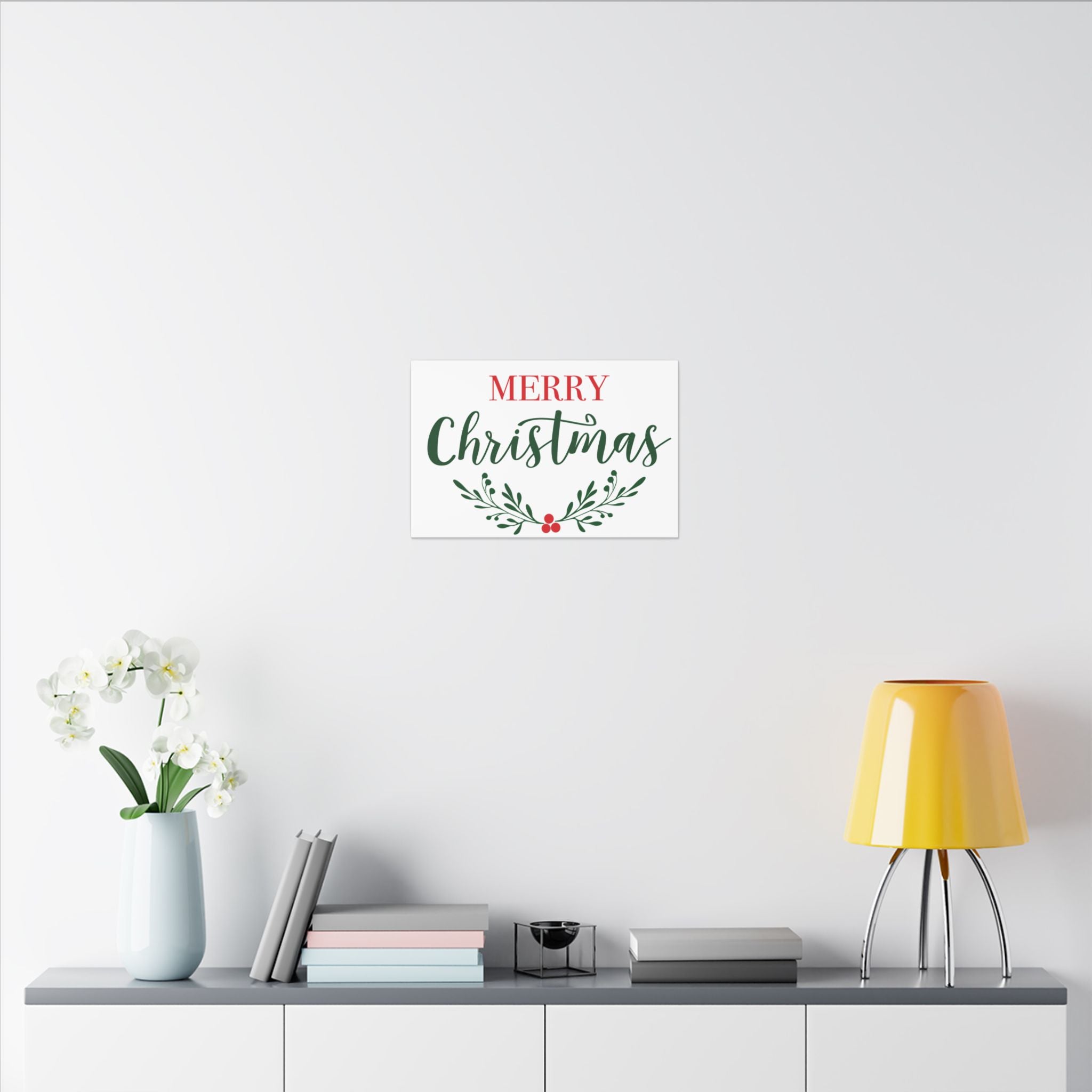 Canvas Wall Art: Holiday - Merry Christmas
