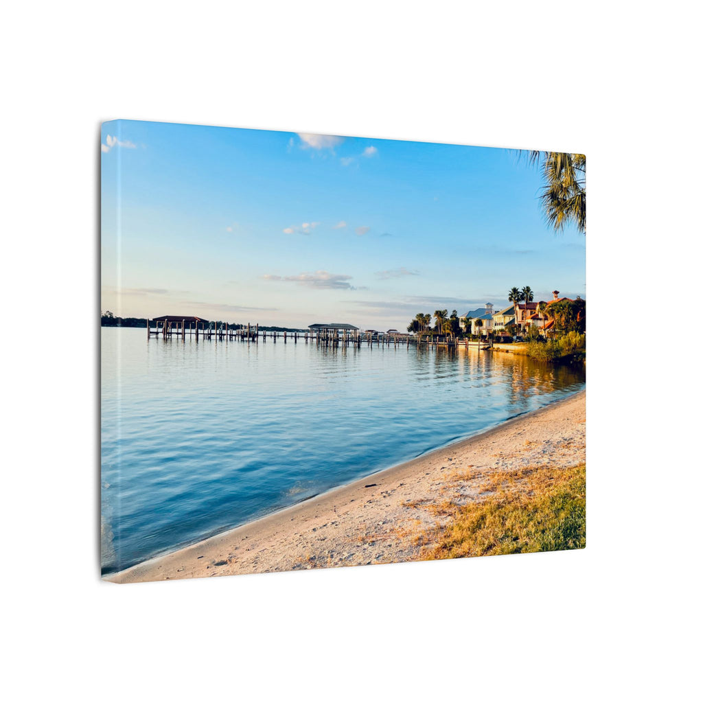 Canvas Print: Halifax River View from Fortunato Park