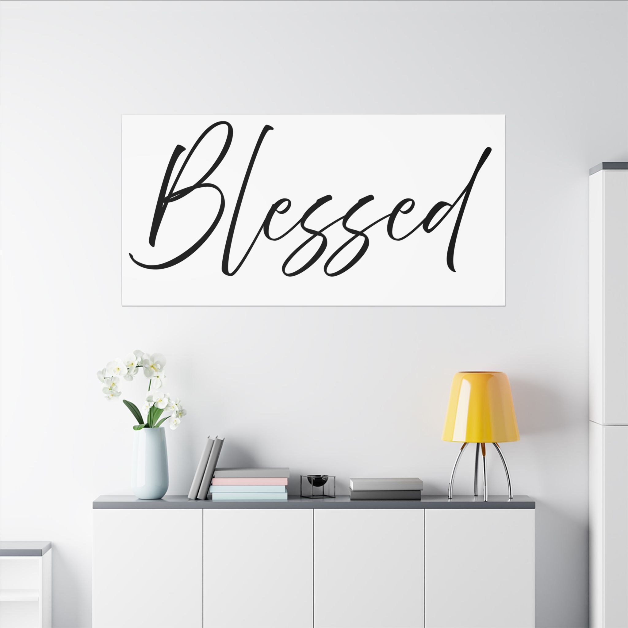 Canvas Wall Art:  Inspirational - Blessed