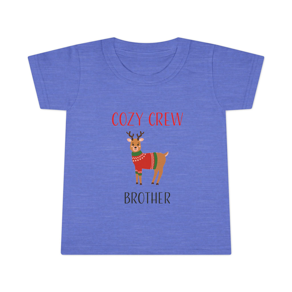 Teeshirt: Cozy Crew Reindeer Brother (Toddler)