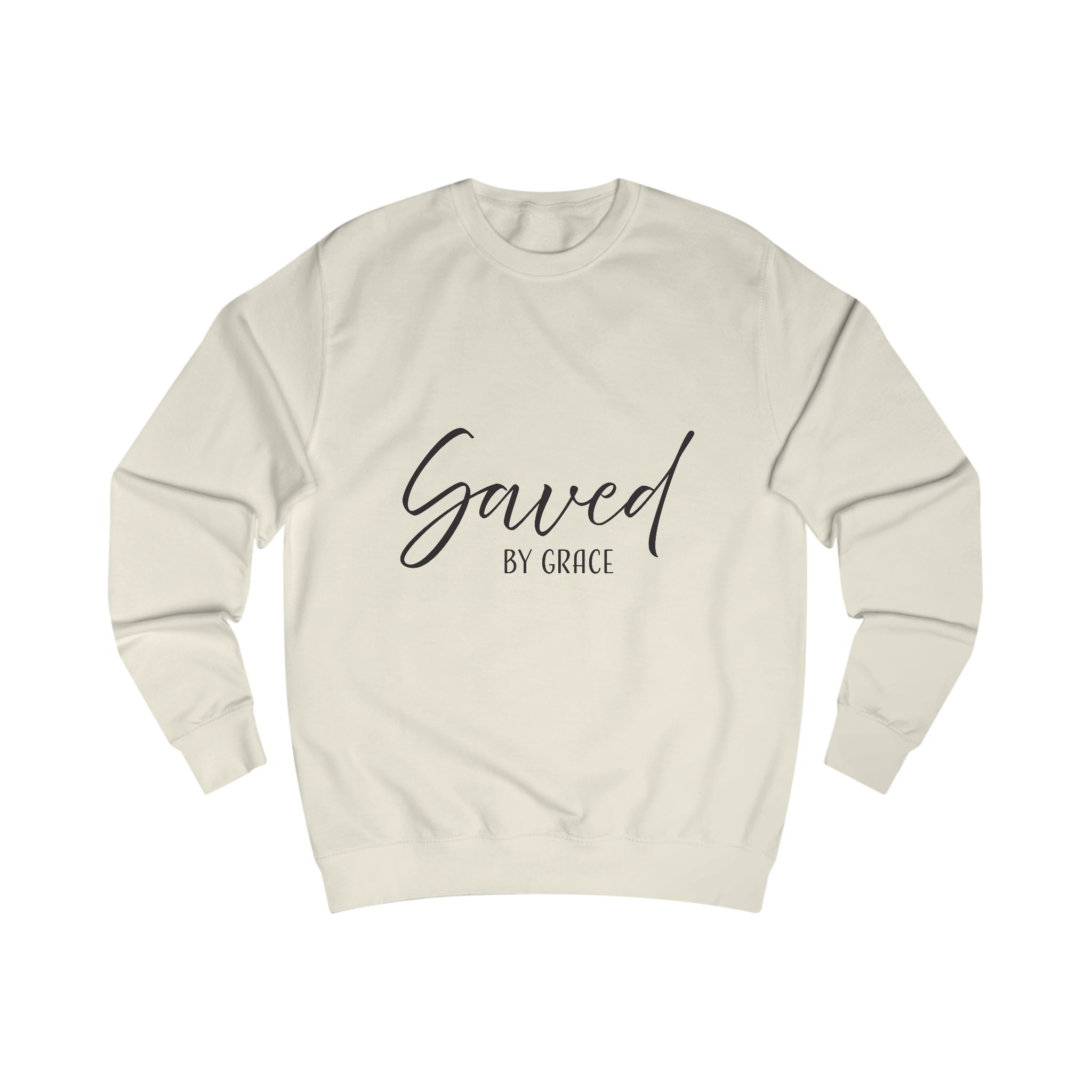 Sweatshirt: Inspirational - Saved by Grace