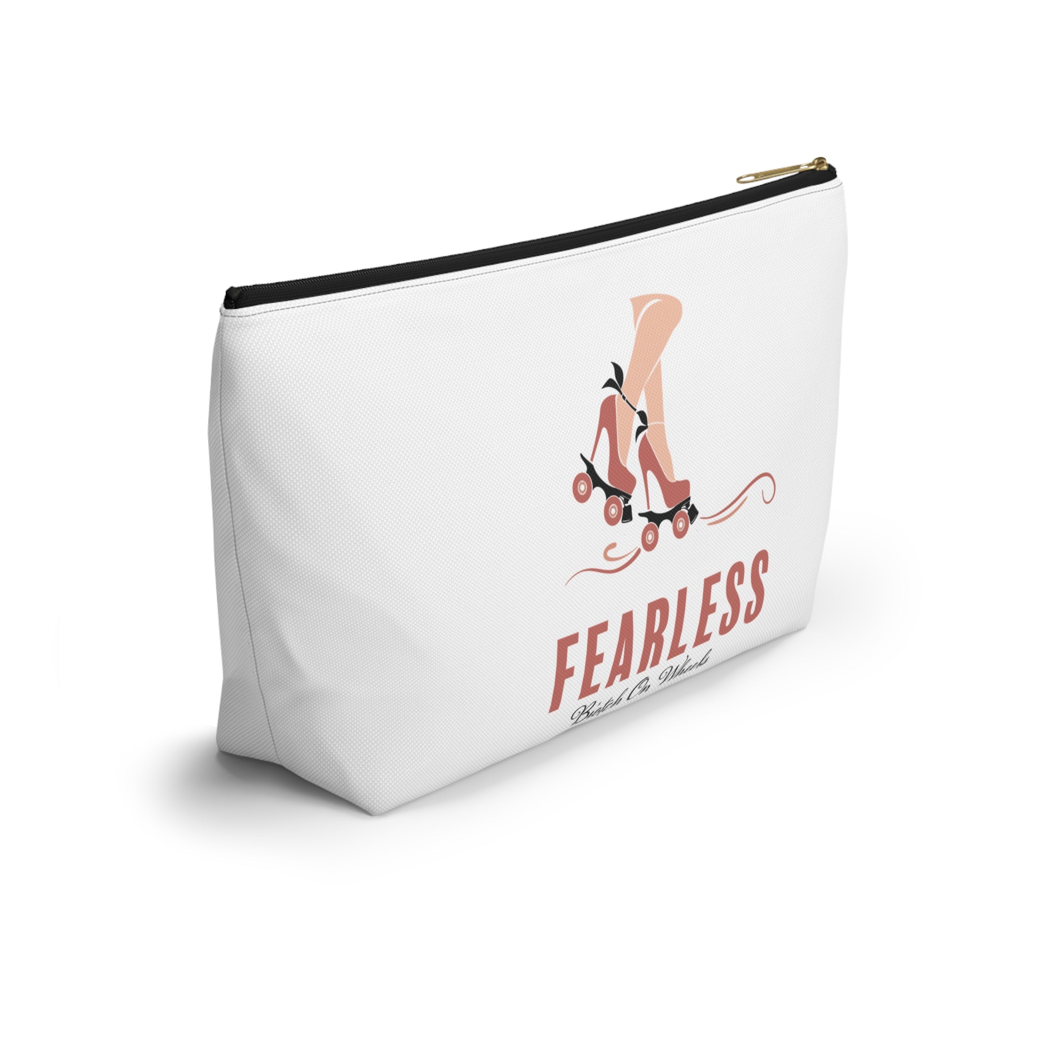 Make Up Bag: Fearless Biotch on Wheels (Color)