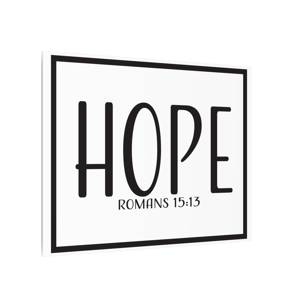 Canvas Wall Art:  Inspirational - Hope Romans 15:13