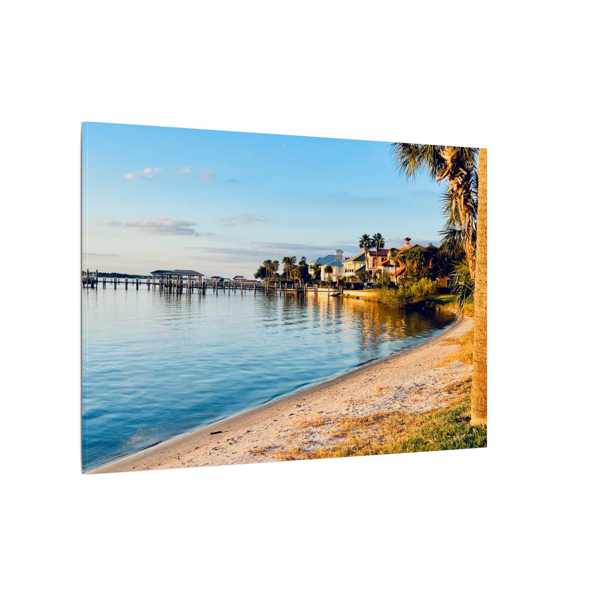 Canvas Print: Halifax River View from Fortunato Park
