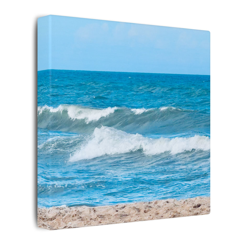 Canvas Print: Ormond Beach - Waves