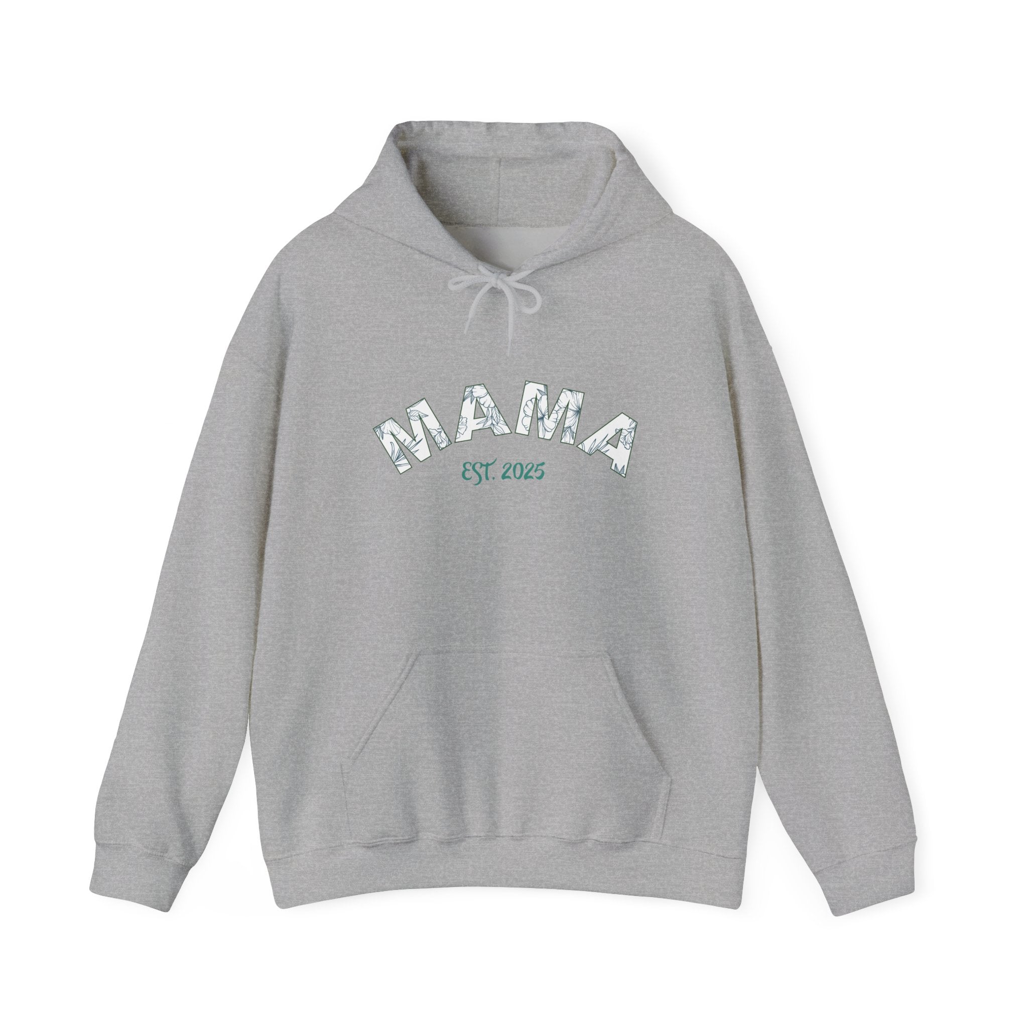 Sweatshirt: Mama EST. 2025 - Green Logo