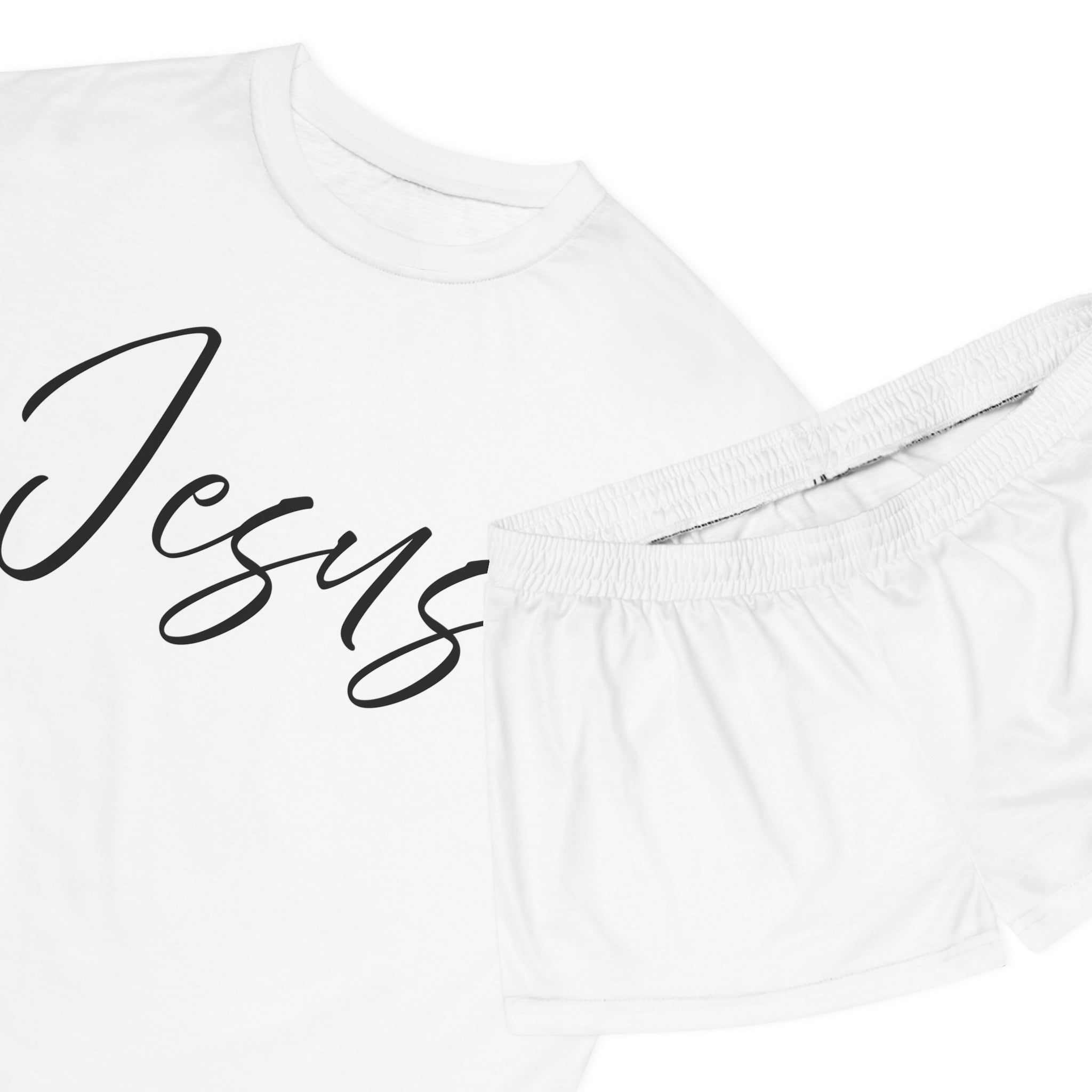 Short Pajama Set: Inspirational - Jesus