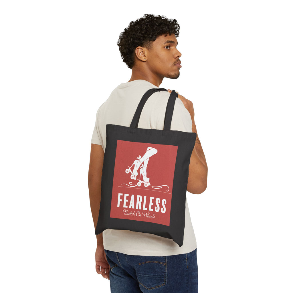 Tote Bag: Fearless Biotch On Wheels