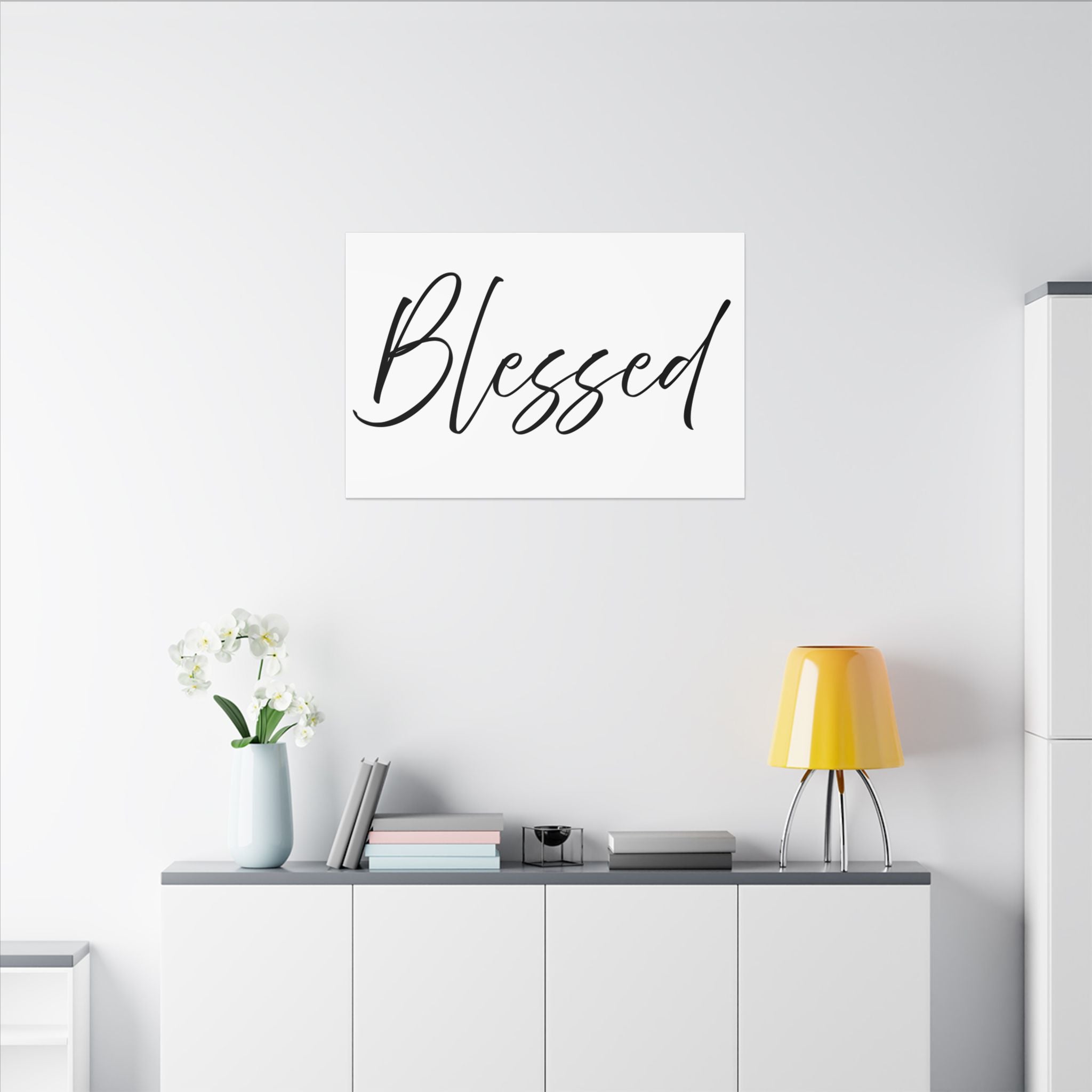 Canvas Wall Art:  Inspirational - Blessed